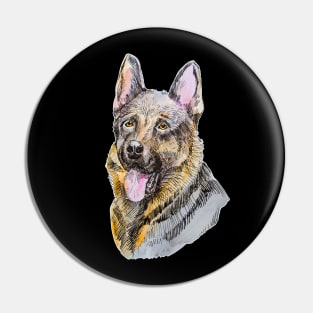 German shepherd Pin