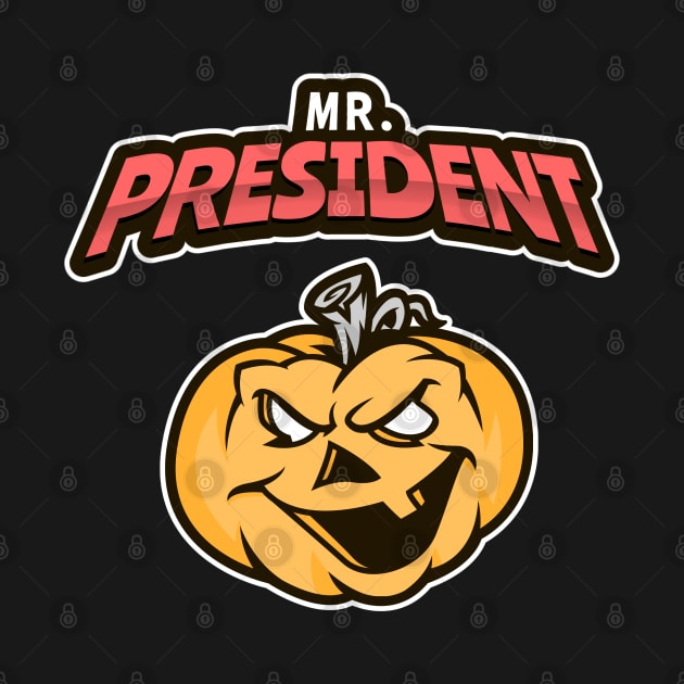 Halloween pumpkin for President by Boga