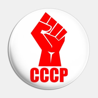 CCCP fist red Pin