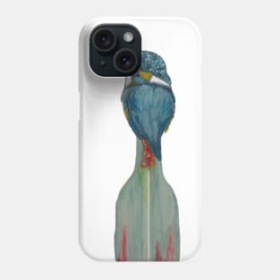 Kingfisher on ice Phone Case