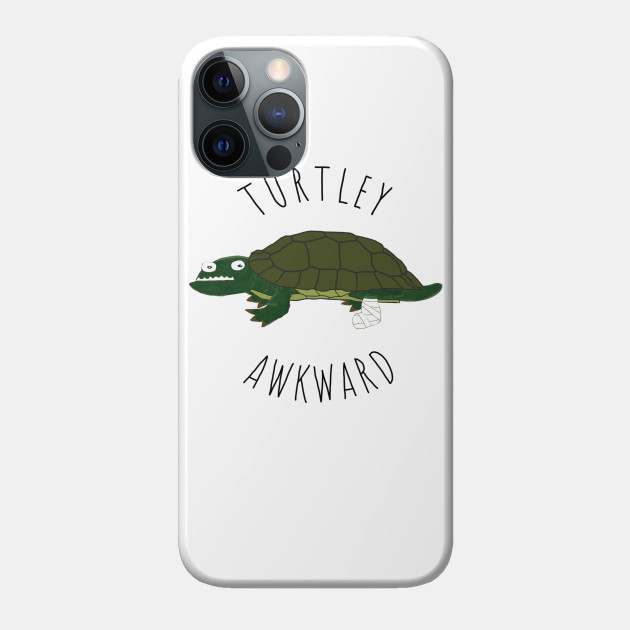 Turtley Awkward - Turtle - Phone Case