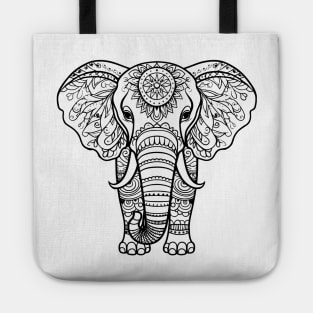 Color Your Own - Elephant Tote