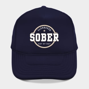 Sober Clubhouse varsity Style Hat