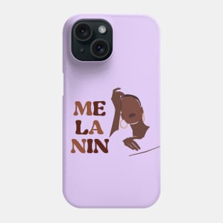 Melanin Black African Girl Woman 2 Phone Case