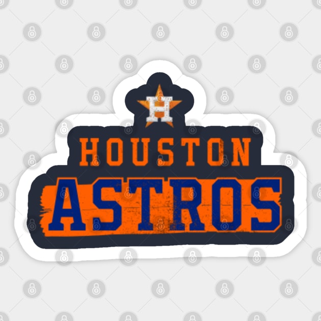 astros baseball - Astros - Sticker