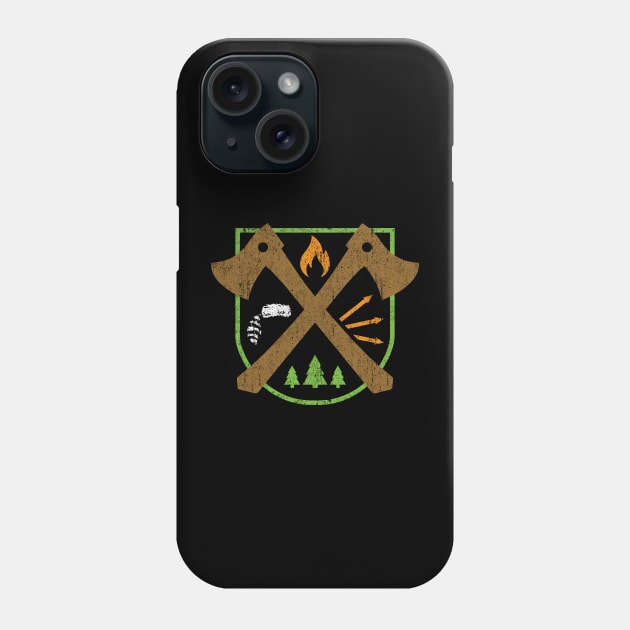 Pawnee Rangers Crest Phone Case by huckblade