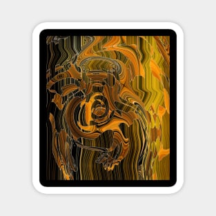 Digital abstract art 3.5 Magnet