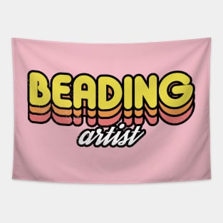 Retro Beading Artist Tapestry