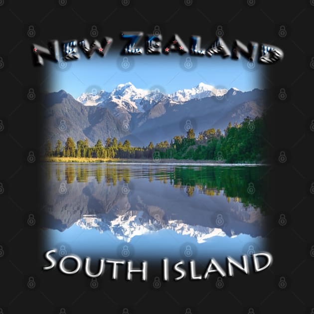 New Zealand - South Island, Lake Matherson by TouristMerch