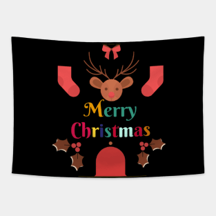 Merry Christmas Tapestry