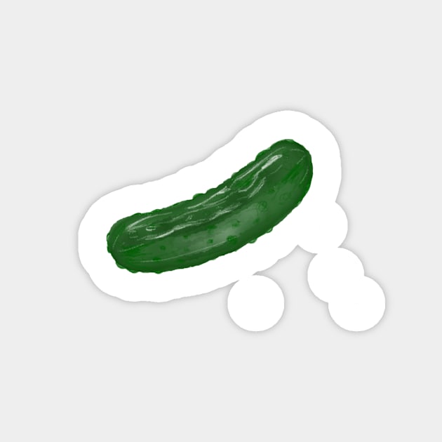 Pickle Magnet by melissamiddle