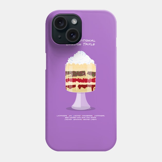 The Traditional English Trifle Phone Case by doctorheadly