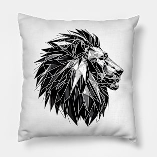 Lion Glass Pillow