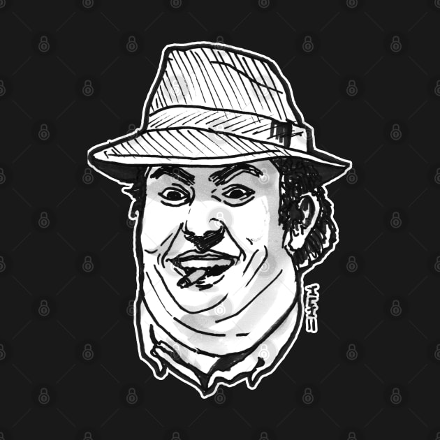 Uncle Buck Tee by sketchnkustom