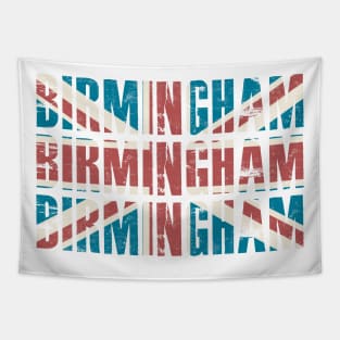 UK Proud - Birmingham Vintage Union Jack Tapestry