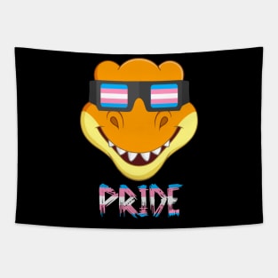 T-Rex Transgender Flag Lgbt Tapestry