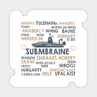 Submarine Creative vector design by me Magnet