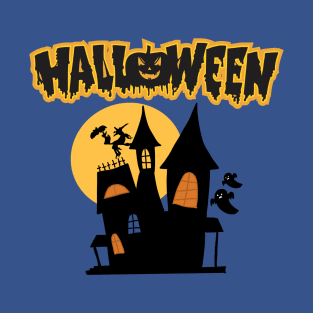 Halloween horrifying house T-Shirt