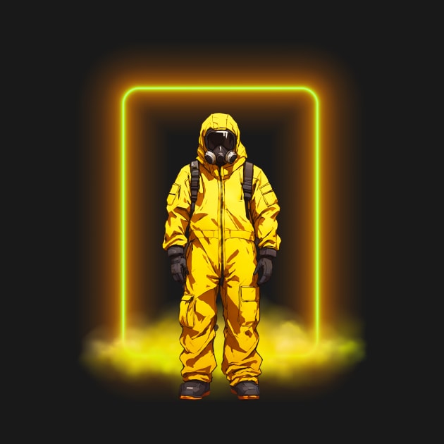 Hazmat Suit Gas Mask by Trip Tank