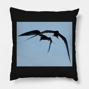 Gulls at Play Pillow