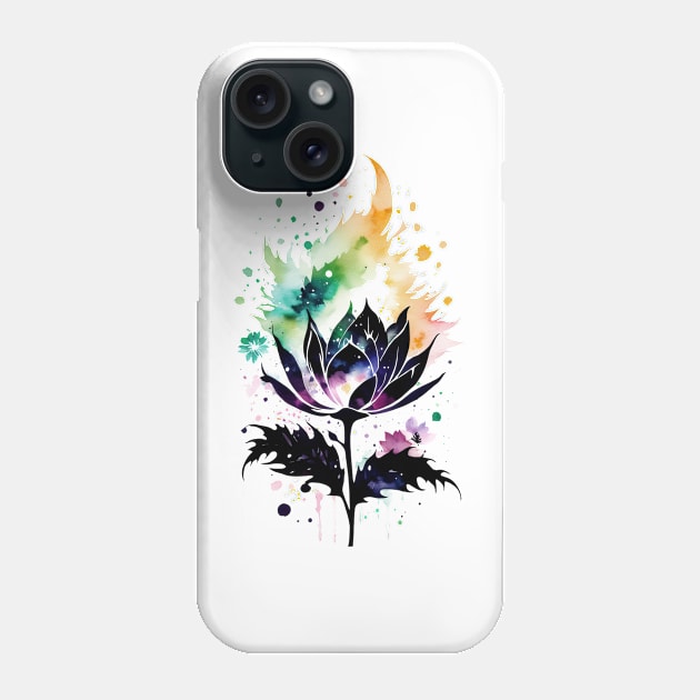 Galaxy Bloom Phone Case by ArtisanEcho