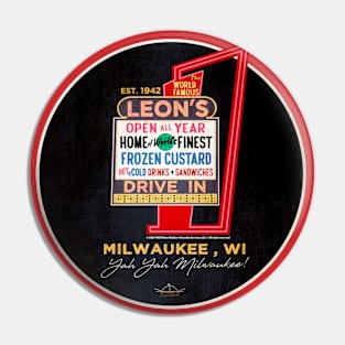 Leon's Frozen Custard • Milwaukee, Wisconsin Pin