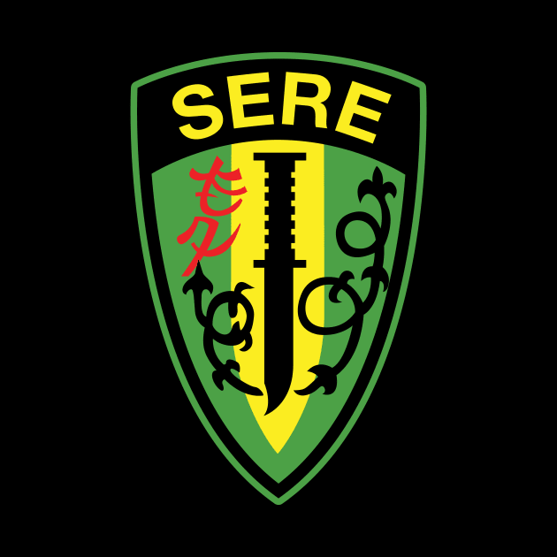 SERE School Apparel Shirts Mugs Logo Design by aircrewsupplyco