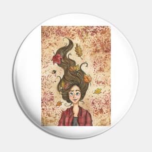 Autumn Breeze Pin