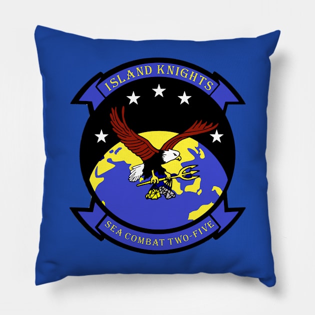 Helicopter Sea Combat Squadron 25 (HSC-25) Pillow by Airdale Navy