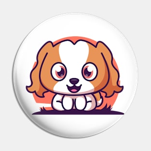 Happy dog Pin