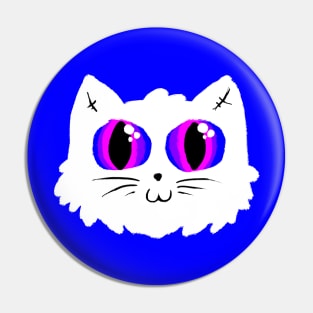 Queer Cat - Bisexual Pin