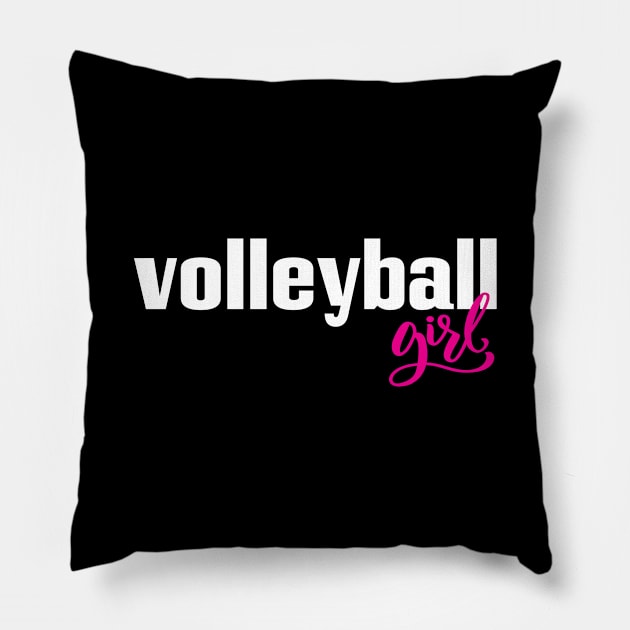 Volleyball Girl Pillow by ProjectX23Red