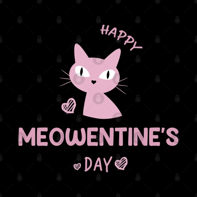 Meowentines - Valentine Cat by xalauras studio