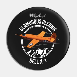 Bell X-1 Supersonic Aircraft Sound Barrier Anniversary Shirt Rocket Pin