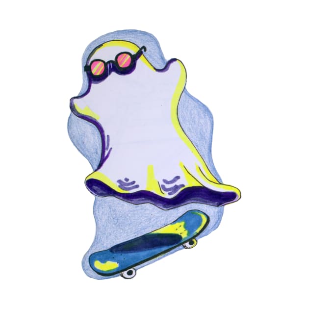 Skater Ghost by Amanda-Courtney