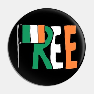 Free Ireland Pin