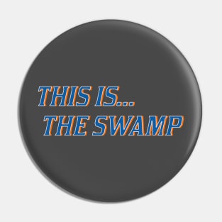 The Swamp sticker Pin