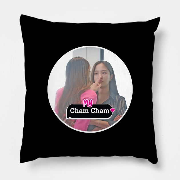 my cham cham Pillow by whatyouareisbeautiful