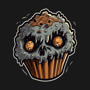 Horror Halloween Zombie Muffin Costume Spooky Halloween T-Shirt