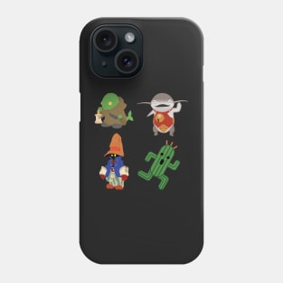 Final Fantasy Friends Multi Mini Stickers Phone Case