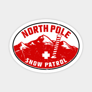 North Pole Snow Patrol Magnet