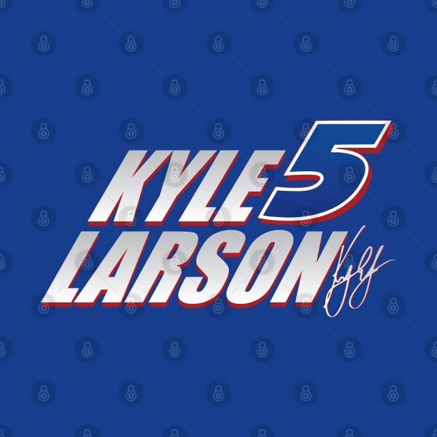 Kyle Larson by Nagorniak