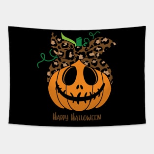 Happy Halloween Pumpkin Tapestry