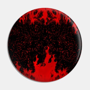 Bloody flame Pin