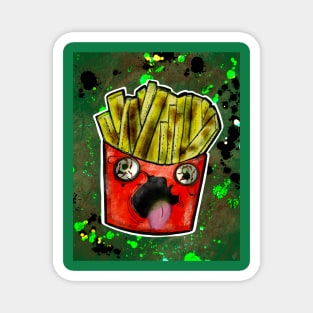 Zombie French Fries Magnet