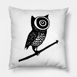 The Intuitive Owl. Pillow