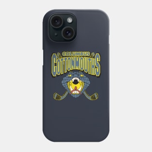 Defunct Columbus Cottonmouths Hockey Team Phone Case