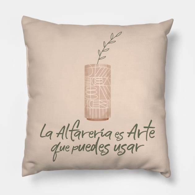 Arte que puedes usar Pillow by Teequeque
