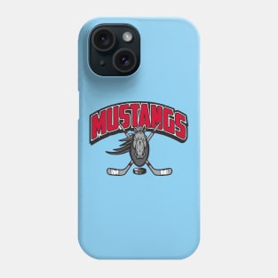 Mustangs Hockey Logo Phone Case