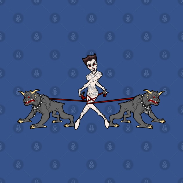 Gozer Walks Her Terror Dogs by RobotGhost